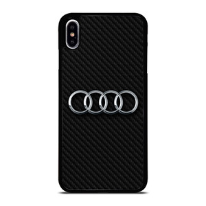 AUDI MOTOR CARBON FIBER iPhone XS Max Case Cover AUDI MOTOR CARBON FIBER iPhone XS Max Case Cover