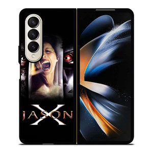 JASON X HORROR MOVIES Samsung Galaxy Z Fold 4 Case Cover JASON X HORROR MOVIES Samsung Galaxy Z Fold 4 Case Cover