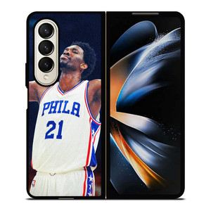 JOEL EMBIID PHILADELPHIA SIXERS Samsung Galaxy Z Fold 4 Case Cover JOEL EMBIID PHILADELPHIA SIXERS Samsung Galaxy Z Fold 4 Case Cover