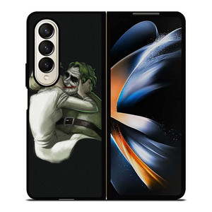 JOKER HARLEY QUINN KISSING Samsung Galaxy Z Fold 4 Case Cover JOKER HARLEY QUINN KISSING Samsung Galaxy Z Fold 4 Case Cover