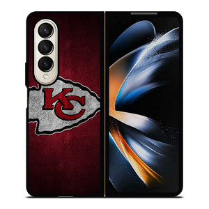 KANSAS CITY CHIEFS NFL FOOTBALL Samsung Galaxy Z Fold 4 Case Cover KANSAS CITY CHIEFS NFL FOOTBALL Samsung Galaxy Z Fold 4 Case Cover