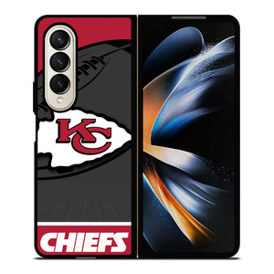 KANSAS CITY CHIEFS NFL TEAM Samsung Galaxy Z Fold 4 Case Cover