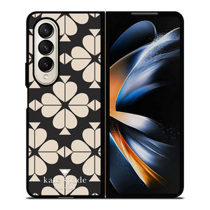KATE SPADE JACQUARD CREAM Samsung Galaxy Z Fold 4 Case Cover