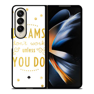 KATE SPADE NEW YORK QUOTES 2 Samsung Galaxy Z Fold 4 Case Cover