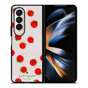 KATE SPADE NEW YORK TOMATOES Samsung Galaxy Z Fold 4 Case Cover KATE SPADE NEW YORK TOMATOES Samsung Galaxy Z Fold 4 Case Cover