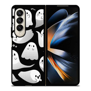 KAWAII GHOST FACE Samsung Galaxy Z Fold 4 Case Cover
