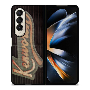 KENWORTH TRUCK METAL LOGO Samsung Galaxy Z Fold 4 Case Cover KENWORTH TRUCK METAL LOGO Samsung Galaxy Z Fold 4 Case Cover