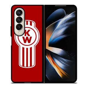 KENWORTH TRUCK RED LOGO Samsung Galaxy Z Fold 4 Case Cover KENWORTH TRUCK RED LOGO Samsung Galaxy Z Fold 4 Case Cover