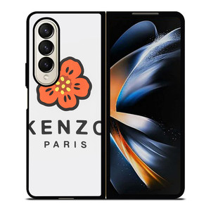 KENZO PARIS FLOWER Samsung Galaxy Z Fold 4 Case Cover KENZO PARIS FLOWER Samsung Galaxy Z Fold 4 Case Cover