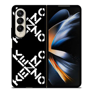 KENZO PARIS X LOGO Samsung Galaxy Z Fold 4 Case Cover KENZO PARIS X LOGO Samsung Galaxy Z Fold 4 Case Cover