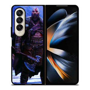 KRATOS GOD OF WAR RAGNAROK Samsung Galaxy Z Fold 4 Case Cover KRATOS GOD OF WAR RAGNAROK Samsung Galaxy Z Fold 4 Case Cover