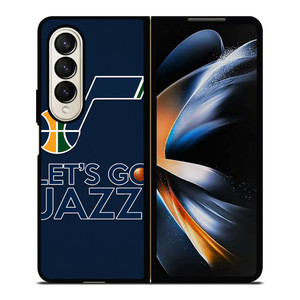 LETS GO UTAH JAZZ NBA BASKETBALL Samsung Galaxy Z Fold 4 Case Cover LETS GO UTAH JAZZ NBA BASKETBALL Samsung Galaxy Z Fold 4 Case Cover