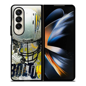 LOS ANGELES CHARGERS FOOTBALL BOLT UP Samsung Galaxy Z Fold 4 Case Cover LOS ANGELES CHARGERS FOOTBALL BOLT UP Samsung Galaxy Z Fold 4 Case Cover