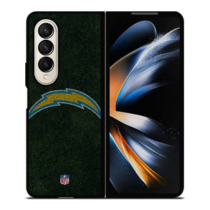 LOS ANGELES CHARGERS FOOTBALL NFL Samsung Galaxy Z Fold 4 Case Cover LOS ANGELES CHARGERS FOOTBALL NFL Samsung Galaxy Z Fold 4 Case Cover