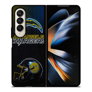 LOS ANGELES CHARGERS FOOTBALL Samsung Galaxy Z Fold 4 Case Cover LOS ANGELES CHARGERS FOOTBALL Samsung Galaxy Z Fold 4 Case Cover