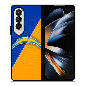 LOS ANGELES CHARGERS NFL FOOTBALL LOGO Samsung Galaxy Z Fold 4 Case Cover LOS ANGELES CHARGERS NFL FOOTBALL LOGO Samsung Galaxy Z Fold 4 Case Cover
