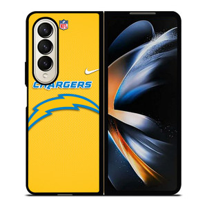 LOS ANGELES CHARGERS NFL FOOTBALL NIKE Samsung Galaxy Z Fold 4 Case Cover LOS ANGELES CHARGERS NFL FOOTBALL NIKE Samsung Galaxy Z Fold 4 Case Cover