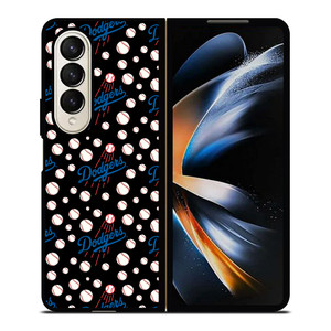 LOS ANGELES DODGERS BASEBALL PATTERN 2 Samsung Galaxy Z Fold 4 Case Cover LOS ANGELES DODGERS BASEBALL PATTERN 2 Samsung Galaxy Z Fold 4 Case Cover