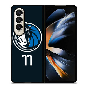 LUKA DONCIC DALLAS MAVERICKS LOGO Samsung Galaxy Z Fold 4 Case Cover