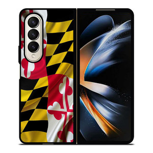 MARYLAND STATES FLAG Samsung Galaxy Z Fold 4 Case Cover