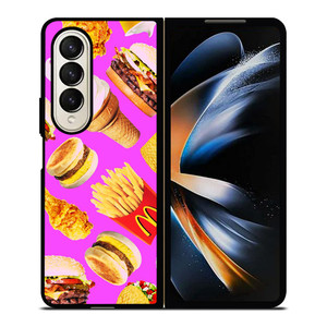 MCDONALD KAWAII FAST FOOD Samsung Galaxy Z Fold 4 Case Cover