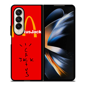 MCDONALD X TRAVIS SCOTT CACTUS JACK Samsung Galaxy Z Fold 4 Case Cover