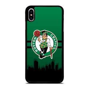 BOSTON CELTICS NBA SKYLINE iPhone XS Max Case Cover BOSTON CELTICS NBA SKYLINE iPhone XS Max Case Cover