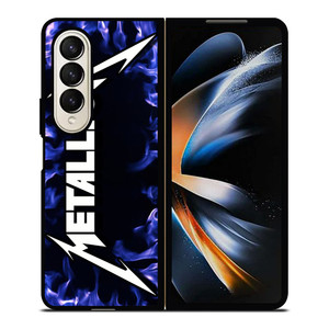 METALLICA ROCK BAND VIOLET Samsung Galaxy Z Fold 4 Case Cover