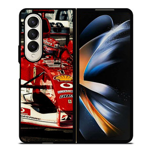 MICHAEL SCHUMACHER FERRARI F1 FORMULA ONE 2 Samsung Galaxy Z Fold 4 Case Cover MICHAEL SCHUMACHER FERRARI F1 FORMULA ONE 2 Samsung Galaxy Z Fold 4 Case Cover
