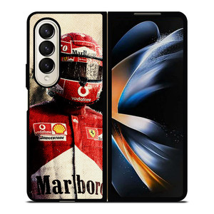 MICHAEL SCHUMACHER FERRARI F1 Samsung Galaxy Z Fold 4 Case Cover MICHAEL SCHUMACHER FERRARI F1 Samsung Galaxy Z Fold 4 Case Cover