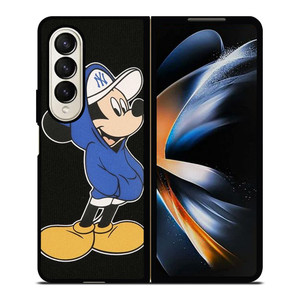 MICKEY MOUSE NEW YORK YANKEES CAP Samsung Galaxy Z Fold 4 Case Cover MICKEY MOUSE NEW YORK YANKEES CAP Samsung Galaxy Z Fold 4 Case Cover