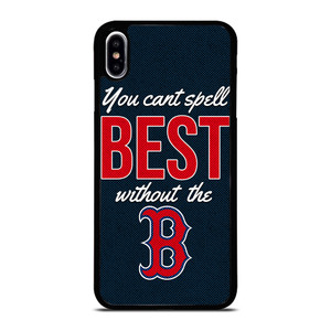 BOSTON RED SOX MLB BASEBALL BANTER FANS iPhone XS Max Case Cover