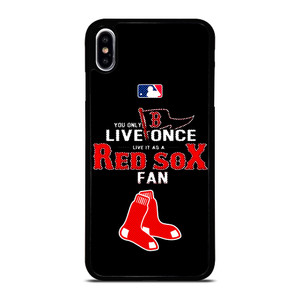 BOSTON RED SOX MLB BASEBALL FANS iPhone XS Max Case Cover