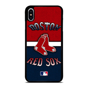 BOSTON RED SOX MLB BASEBALL iPhone XS Max Case Cover BOSTON RED SOX MLB BASEBALL iPhone XS Max Case Cover