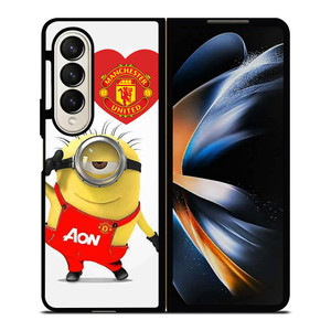 MINIONS LOVE MANCHESTER UNITED Samsung Galaxy Z Fold 4 Case Cover