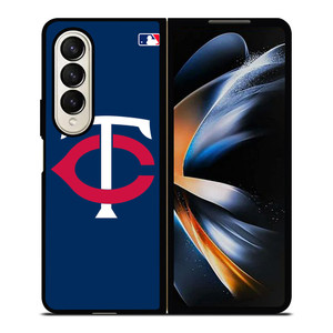 MINNESOTA TWINS MLB LOGO Samsung Galaxy Z Fold 4 Case Cover
