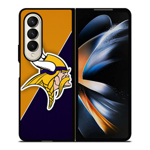 MINNESOTA VIKINGS NFL FOOTBALL LOGO Samsung Galaxy Z Fold 4 Case Cover MINNESOTA VIKINGS NFL FOOTBALL LOGO Samsung Galaxy Z Fold 4 Case Cover