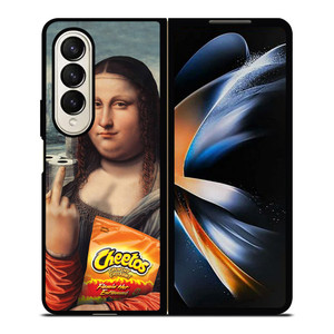 MONALISA CHEETOS FLAMIN HOT Samsung Galaxy Z Fold 4 Case Cover MONALISA CHEETOS FLAMIN HOT Samsung Galaxy Z Fold 4 Case Cover