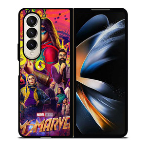 MS MARVEL SUPERHERO MOVIES Samsung Galaxy Z Fold 4 Case Cover