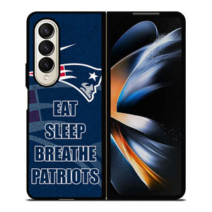 NEW ENGLAND PATRIOTS NFL FOOTBALL FANS 3 Samsung Galaxy Z Fold 4 Case Cover