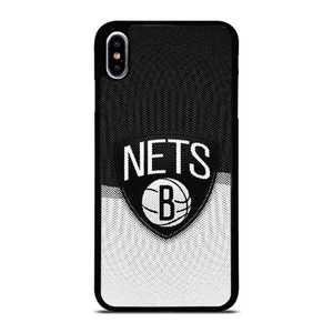 BROOKLYN NETS NBA BASKETBALL LOGO 2 iPhone XS Max Case Cover
