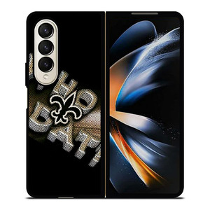 NEW ORLEANS SAINTS NFL FOOTBALL WHO DAT CHANTS Samsung Galaxy Z Fold 4 Case Cover NEW ORLEANS SAINTS NFL FOOTBALL WHO DAT CHANTS Samsung Galaxy Z Fold 4 Case Cover
