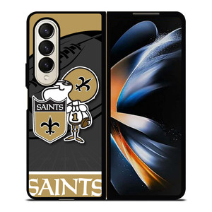 NEW ORLEANS SAINTS NFL TEAM Samsung Galaxy Z Fold 4 Case Cover