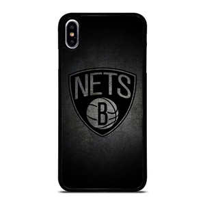 BROOKLYN NETS NBA GRUNGE iPhone XS Max Case Cover