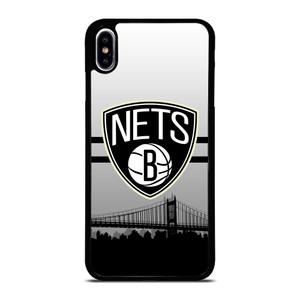 BROOKLYN NETS NBA SKYLINE iPhone XS Max Case Cover
