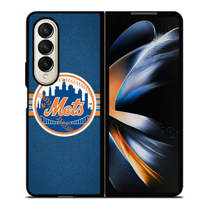 NEW YORK METS MLB BASEBALL LOGO Samsung Galaxy Z Fold 4 Case Cover NEW YORK METS MLB BASEBALL LOGO Samsung Galaxy Z Fold 4 Case Cover