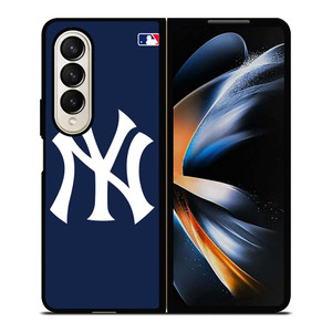 NEW YORK YANKEES MLB LOGO Samsung Galaxy Z Fold 4 Case Cover