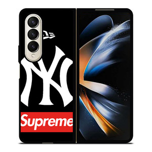 NEW YORK YANKEES SUPREME NEW ERA Samsung Galaxy Z Fold 4 Case Cover