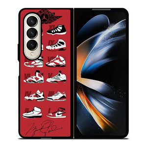 NIKE AIR JORDAN EVOLUTION Samsung Galaxy Z Fold 4 Case Cover