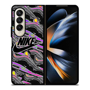 NIKE AIR MAX HOLOGRAPHIC PATTERN Samsung Galaxy Z Fold 4 Case Cover NIKE AIR MAX HOLOGRAPHIC PATTERN Samsung Galaxy Z Fold 4 Case Cover